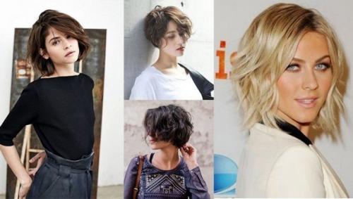 Стрижки для женщин после 40 лет с круглым лицом. Короткие стрижки для круглого лица 2019