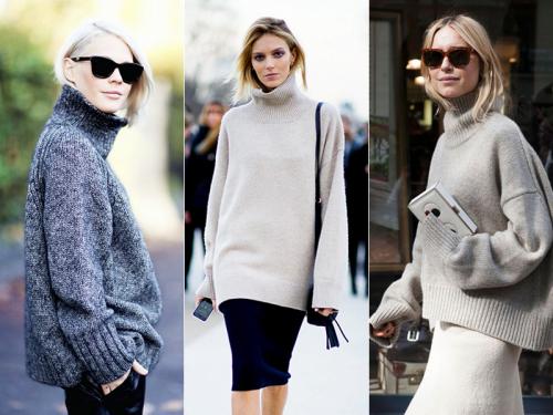 Объемный свитер с чем носить. Как носить объемный свитер 21 Объемный свитер с чем носить. Как носить объемный свитер 21