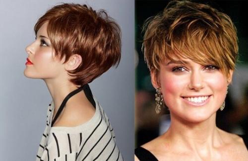 Стрижки для женщин после 40 лет с круглым лицом. Короткие стрижки для круглого лица 2019