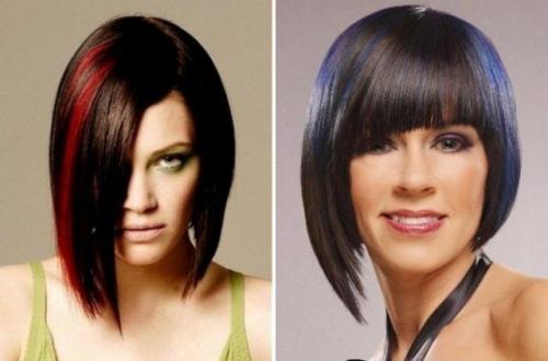 Стрижки для удлиненного худого лица. Стрижки для вытянутого лица: какие прически лучше подходят для худой, вытянутой, удлиненной, узкой формы, фото, короткие, треугольные и другие виды челок, каре и иные стильные варианты для женщин с высоким лбом, большим или длинным носом, наиболее подходящий цвет, как визуально вытянуть овал, все способы, в том числе макияж, звездные примеры