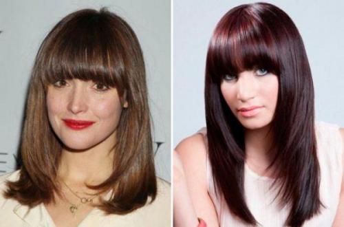 Челка, какая молодит. Какой тип челки хорошо молодит лицо