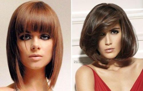 Стрижки для удлиненного худого лица. Стрижки для вытянутого лица: какие прически лучше подходят для худой, вытянутой, удлиненной, узкой формы, фото, короткие, треугольные и другие виды челок, каре и иные стильные варианты для женщин с высоким лбом, большим или длинным носом, наиболее подходящий цвет, как визуально вытянуть овал, все способы, в том числе макияж, звездные примеры