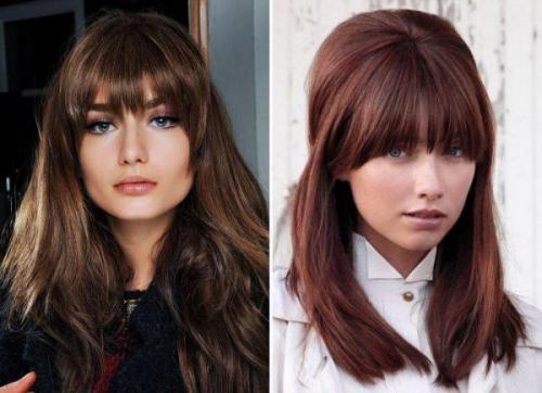 Челка, какая молодит. Какой тип челки хорошо молодит лицо