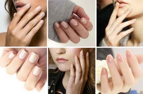 Бежевый маникюр с золотом. Особенности бежевого маникюра