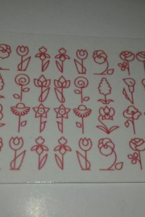 Трафарет на гель лак. Какие бывают трафареты и как ими пользоваться