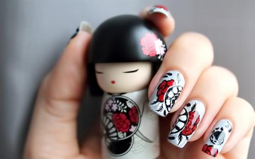 Маникюр с японскими мотивами. Главные особенности восточного маникюра