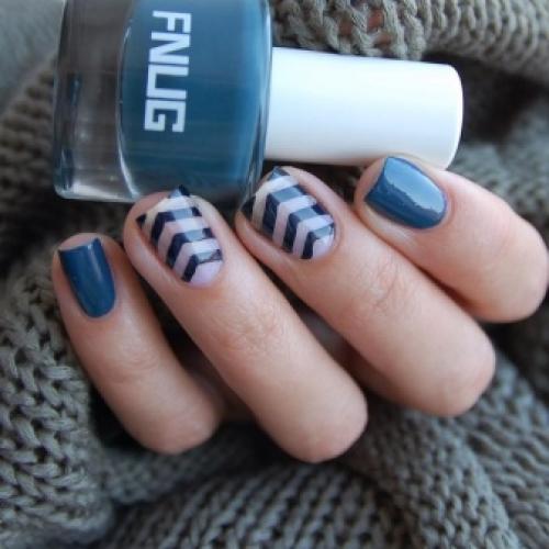 Френч с наклейками гель лак. Особенности маникюра с наклейками 09 Френч с наклейками гель лак. Особенности маникюра с наклейками 09