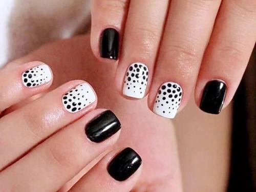 Рисунки на ногтях шеллак для начинающих. Идеи простых рисунков на ногтях гель-лаком