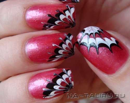 Цветочки на ногтях, как рисовать. Чем можно рисовать на ногтях? 01