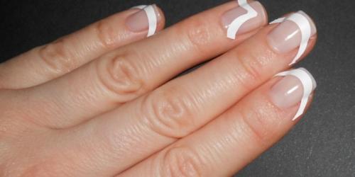 Как сделать френч самой себе гель-лаком. Французский маникюр гель-лаком