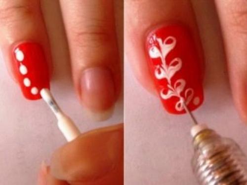 Как нарисовать цветы лаком. Учимся рисовать обычным лаком 02 Как нарисовать цветы лаком. Учимся рисовать обычным лаком 02