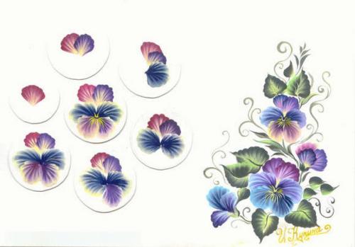 Цветы на ногтях пошагово. Флористические мотивы: техника рисования цветов на ногтях