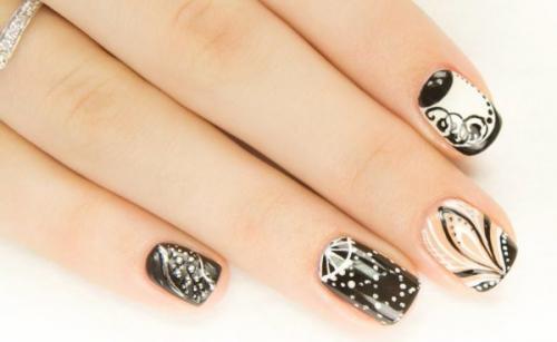 Как нарисовать цветок на ногтях иголкой. Рисунки на ногтях иголкой для начинающих: схемы, фото