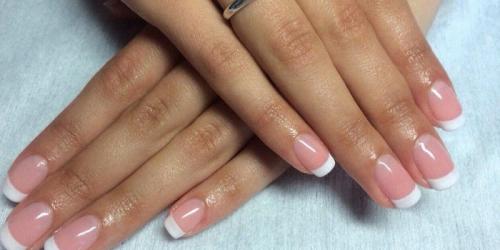 Как сделать френч самой себе гель-лаком. Французский маникюр гель-лаком