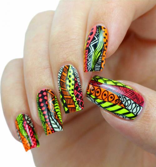 Маникюр с японскими мотивами. Главные особенности восточного маникюра