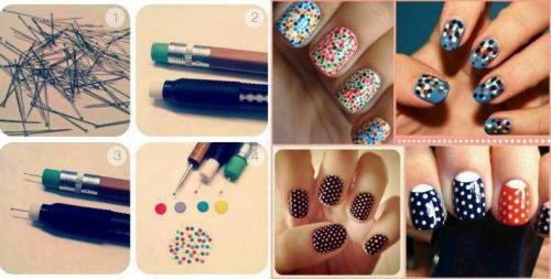 Рисунки на ногтях простые. Простые рисунки на ногтях