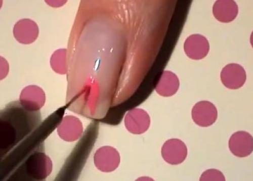 Как на ногтях нарисовать лилию. Роспись: лилии на ногтях