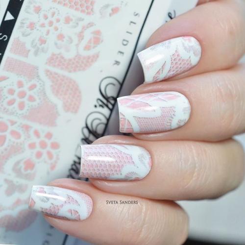 Маникюр рисование иголкой на ногтях. Схемы рисунков иголкой на ногтях 24