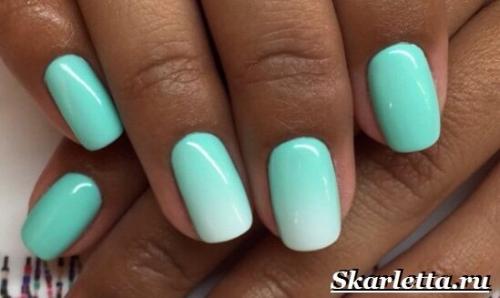 Градиент на ногтях губкой. Что такое градиентный маникюр? Как делать градиентный маникюр?