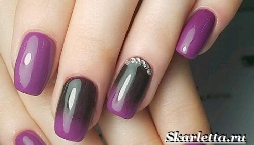 Градиент на ногтях губкой. Что такое градиентный маникюр? Как делать градиентный маникюр?