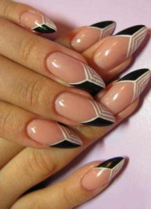 Как выглядят нарощенные ногти. Традиционные виды форм ногтей при наращивании