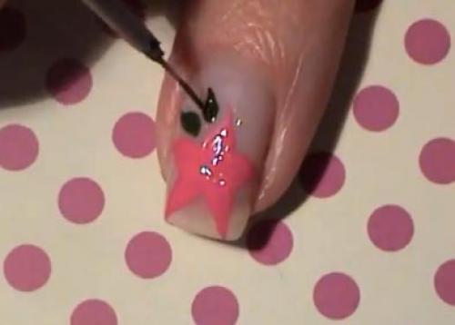 Как на ногтях нарисовать лилию. Роспись: лилии на ногтях