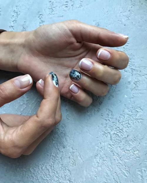 Как сделать френч гель лаком самой себе. Как сделать французский маникюр?