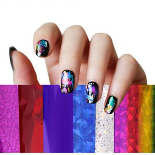 Чем заменить клей для фольги. Чем заменить фольгу для ногтей 01