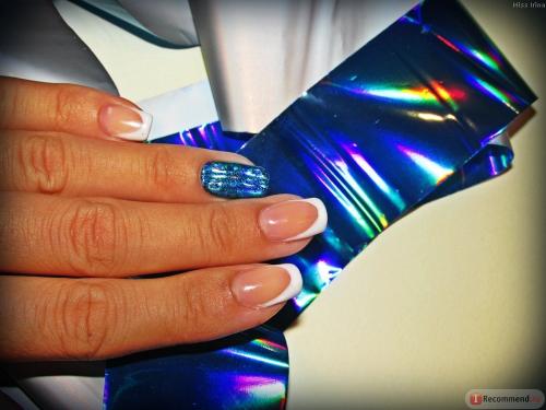 Чем заменить клей для фольги. Чем заменить фольгу для ногтей 07