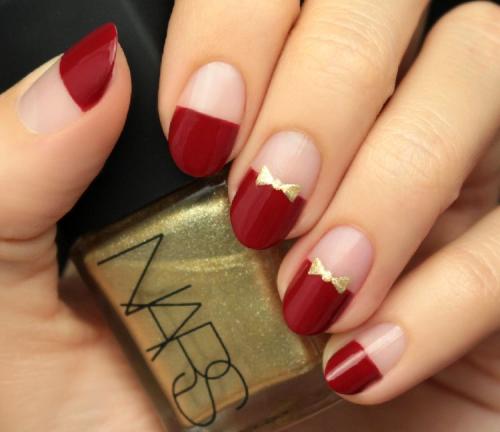 Маникюр рисование иголкой на ногтях. Схемы рисунков иголкой на ногтях 26