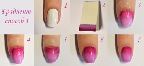 Как сделать маникюр губкой. Способы выполнения дизайна ногтей губкой 01