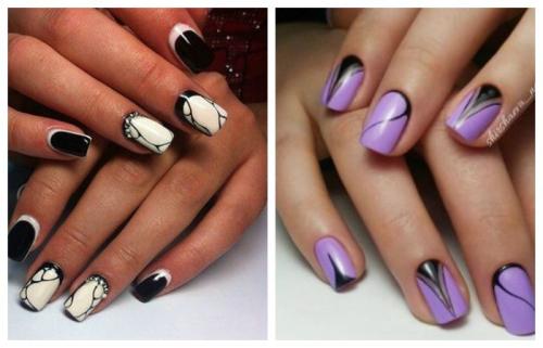 Рисунки на ногтях: все модные новинки (фото и видео)