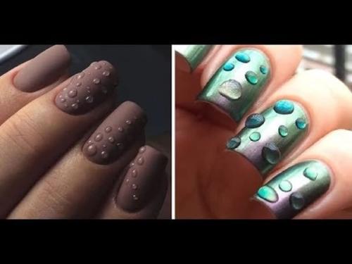 Как нанести рисунок на ногти в домашних условиях. Стильный маникюр: рисунки на ногтях