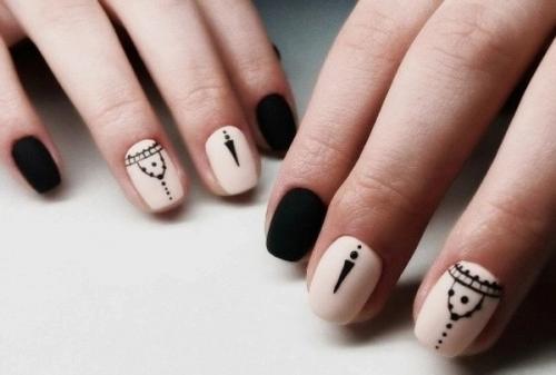 Как нанести рисунок на ногти в домашних условиях. Стильный маникюр: рисунки на ногтях