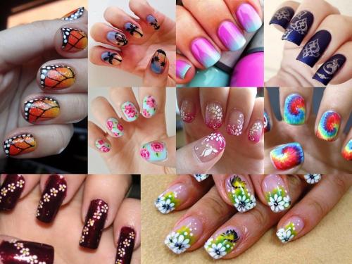 Как нанести рисунок на ногти в домашних условиях. Стильный маникюр: рисунки на ногтях