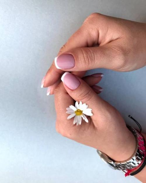 Как делать френч. Как сделать французский маникюр?