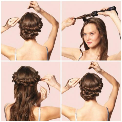 Легкие прически самому себе. Прически самой себе —, как сделать самые модные и красивые прически своими руками (100 фото)