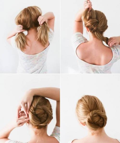 Прически самой себе пошагово. Самые простые и легкие прически самой себе за 5 минут поэтапно