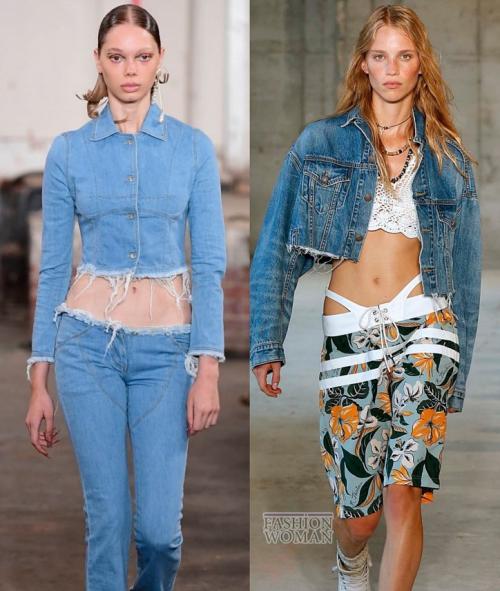 Звезды в джинсовых куртках. Джинсовая куртка - модный хит сезона