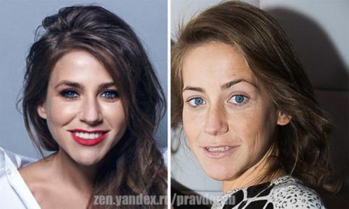 Российские звезды без макияжа 2019. 10 российских звезд, которые совсем другие без макияжа
