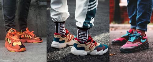 Платье с кедами 2020. Самые модные кроссовки в 2020 – фото-обзор новинок