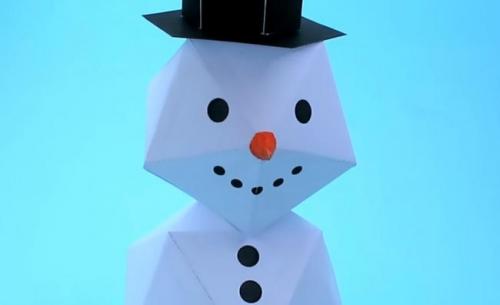 Снеговик из проволоки и гирлянды. Снеговик своими руками на Новый год из подручных материалов