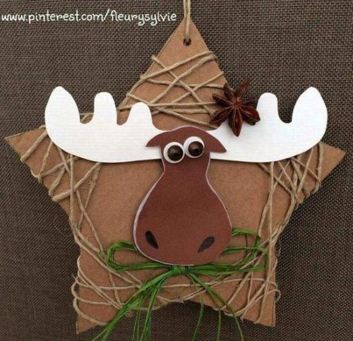 Поделка олень своими руками. Для детей.