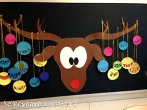 Поделка олень своими руками. Для детей.