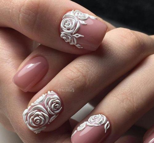 Рисовать цветочки на ногтях. Маникюр с рисунком цветов: техники нанесения