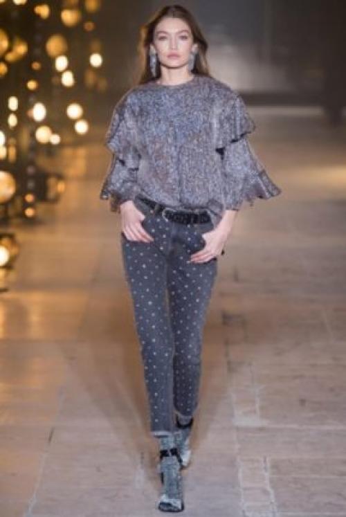 Серые джинсы женские. Стильные фасоны и оттенки