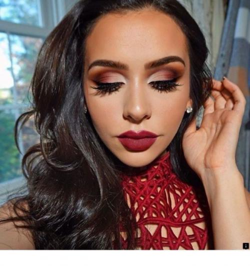 Макияж для зеленых глаз 2019. Макияж для карих глаз на Новый год 2020