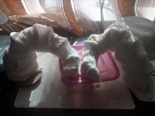 Как сделать Рога оленя. Новогодний олень своими руками: несколько простых вариантов изготовления 08 Как сделать Рога оленя. Новогодний олень своими руками: несколько простых вариантов изготовления 08