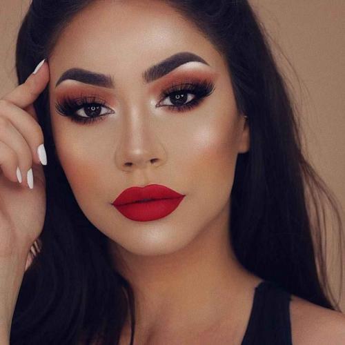 Макияж для зеленых глаз 2019. Макияж для карих глаз на Новый год 2020