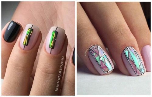 Как делать узоры на ногтях шеллаком. Маникюр шеллак: особенности дизайна на короткие ногти и длинные